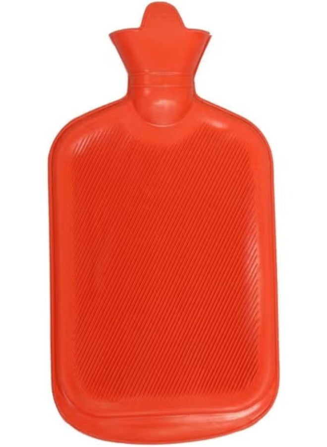 قربة مياه علاجية سعة 2.5 لتر لتخفيف آلام الجسم، حقيبة حرارية عملاقة تحتفظ بالحرارة لفترة طويلة لآلام الظهر والتقلصات - Image 3